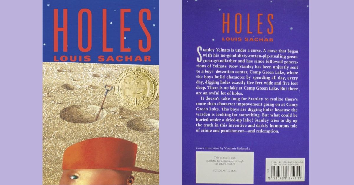 Holes by Louis Sachar: destroy the hidden secrets in books